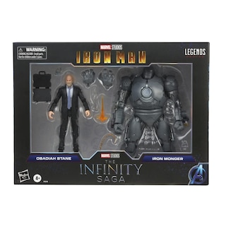 Foto 2 | Figura De Acción De Juguete De La Serie Marvel Legends De 15 Cm, Abadiah Stane - Venta Internacional.