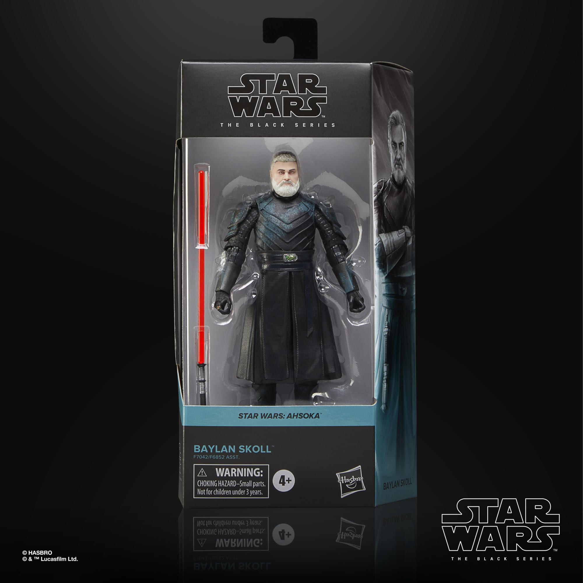 Foto 6 pulgar | Figura De Acción Star Wars The Black Series Baylan Skoll Ahsoka 15 Cm - Venta Internacional.