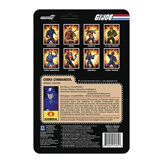 Foto 3 | Figura De Acción Super7 G.i. Joe Cobra Commander Wave 1a - Venta Internacional.
