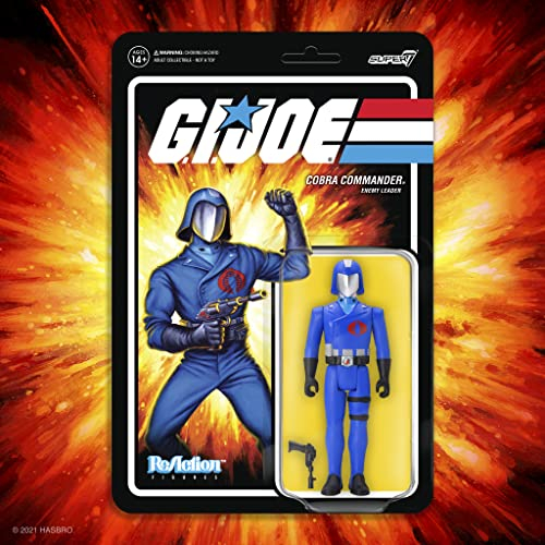 Foto 6 pulgar | Figura De Acción Super7 G.i. Joe Cobra Commander Wave 1a - Venta Internacional.