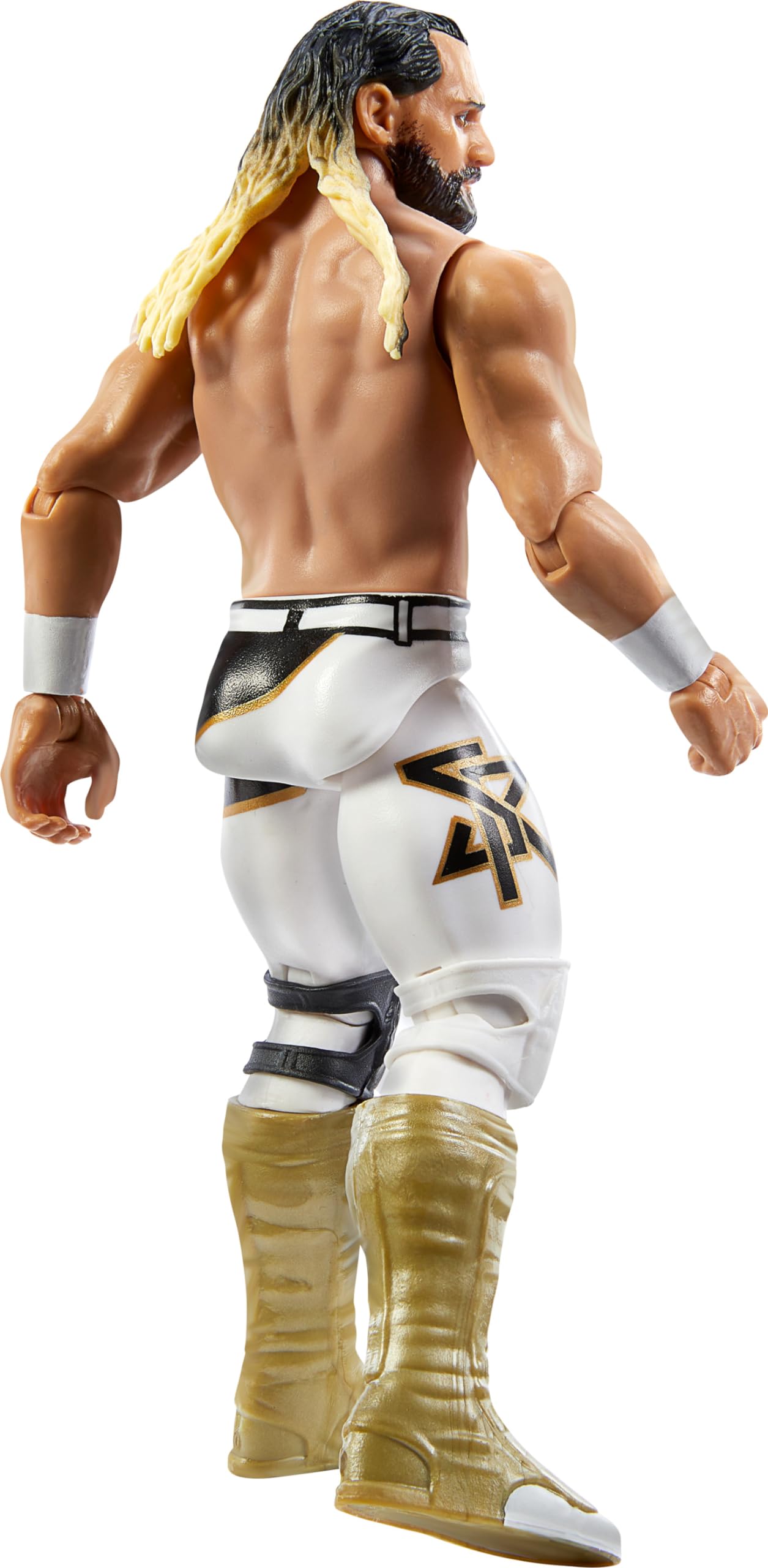Foto 4 pulgar | Figura De Acción Mattel Wwe Seth Rollins De 6 Pulgadas Con 10 Puntos - Venta Internacional.
