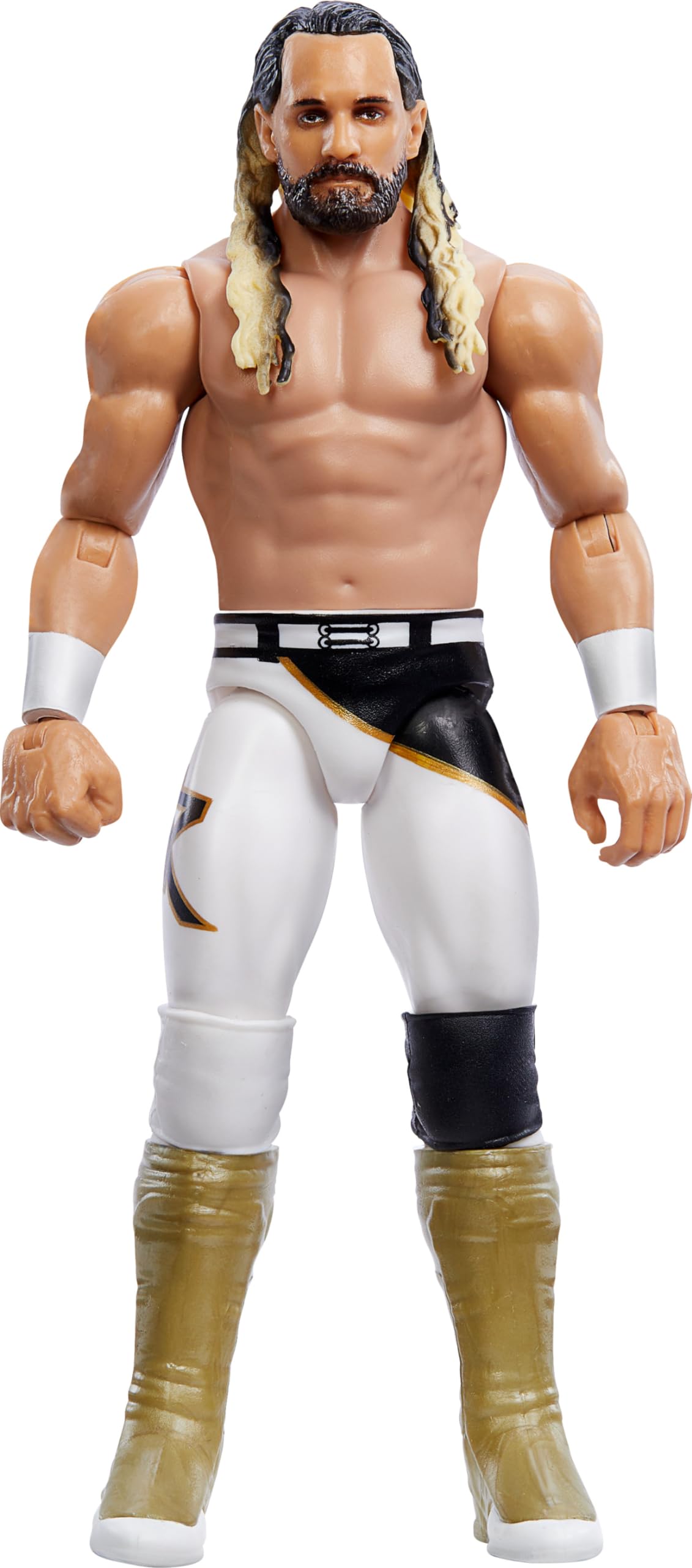 Foto 5 pulgar | Figura De Acción Mattel Wwe Seth Rollins De 6 Pulgadas Con 10 Puntos - Venta Internacional.