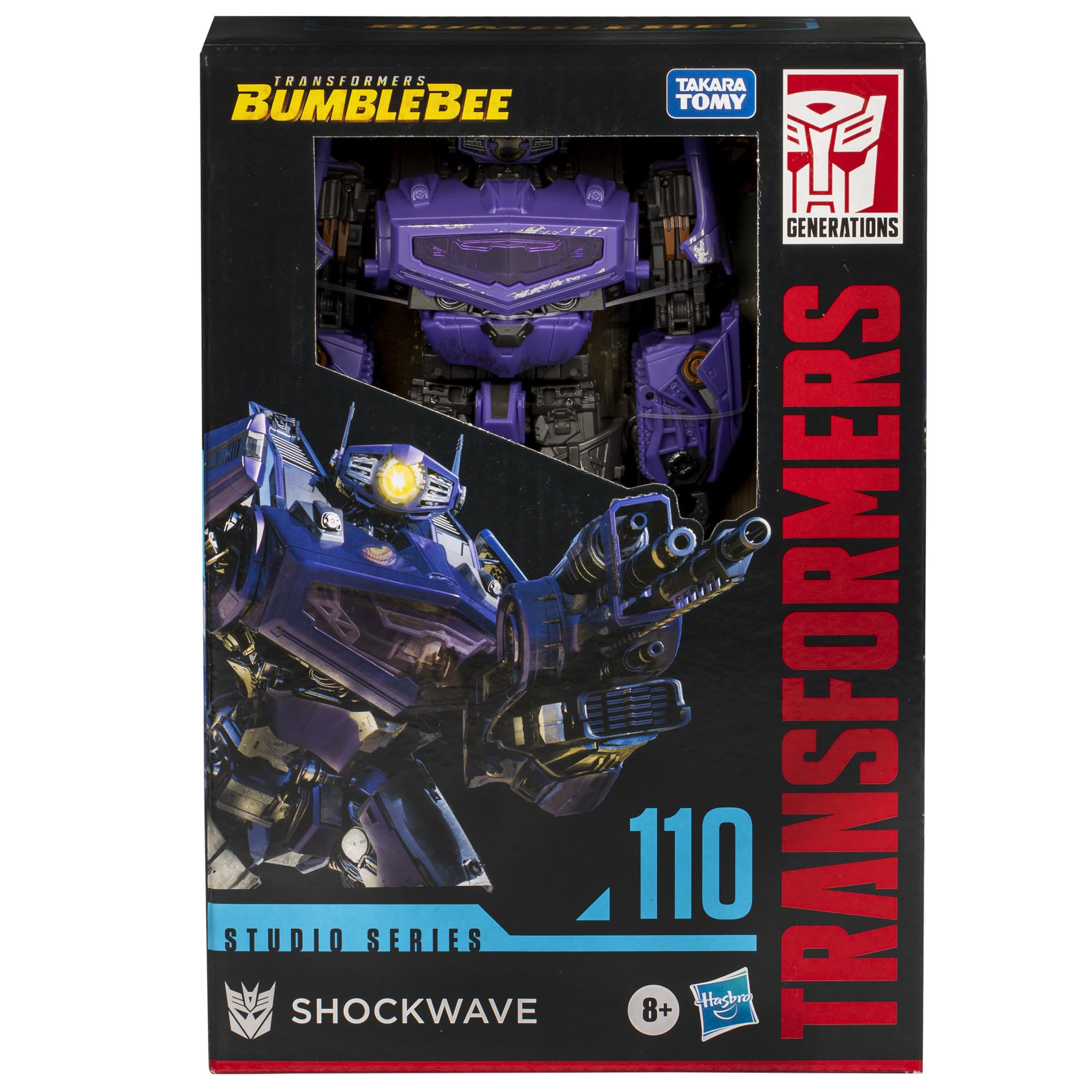 Foto 3 pulgar | Figura De Acción Transformers Studio Series Voyager Bumblebee 110 Shockwave 16,5 Cm - Venta Internacional.