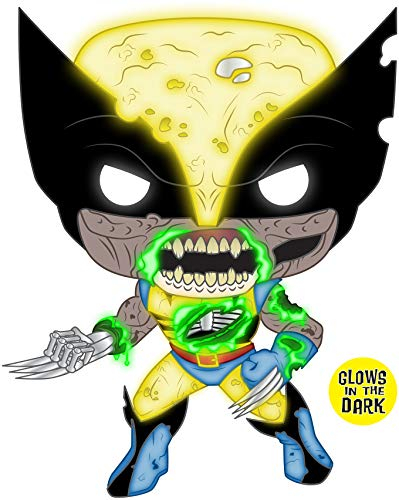Foto 1 | Figura De Vinilo Funko Pop De Marvel | Glow In The Dark Zombie Wolverine - Venta Internacional.