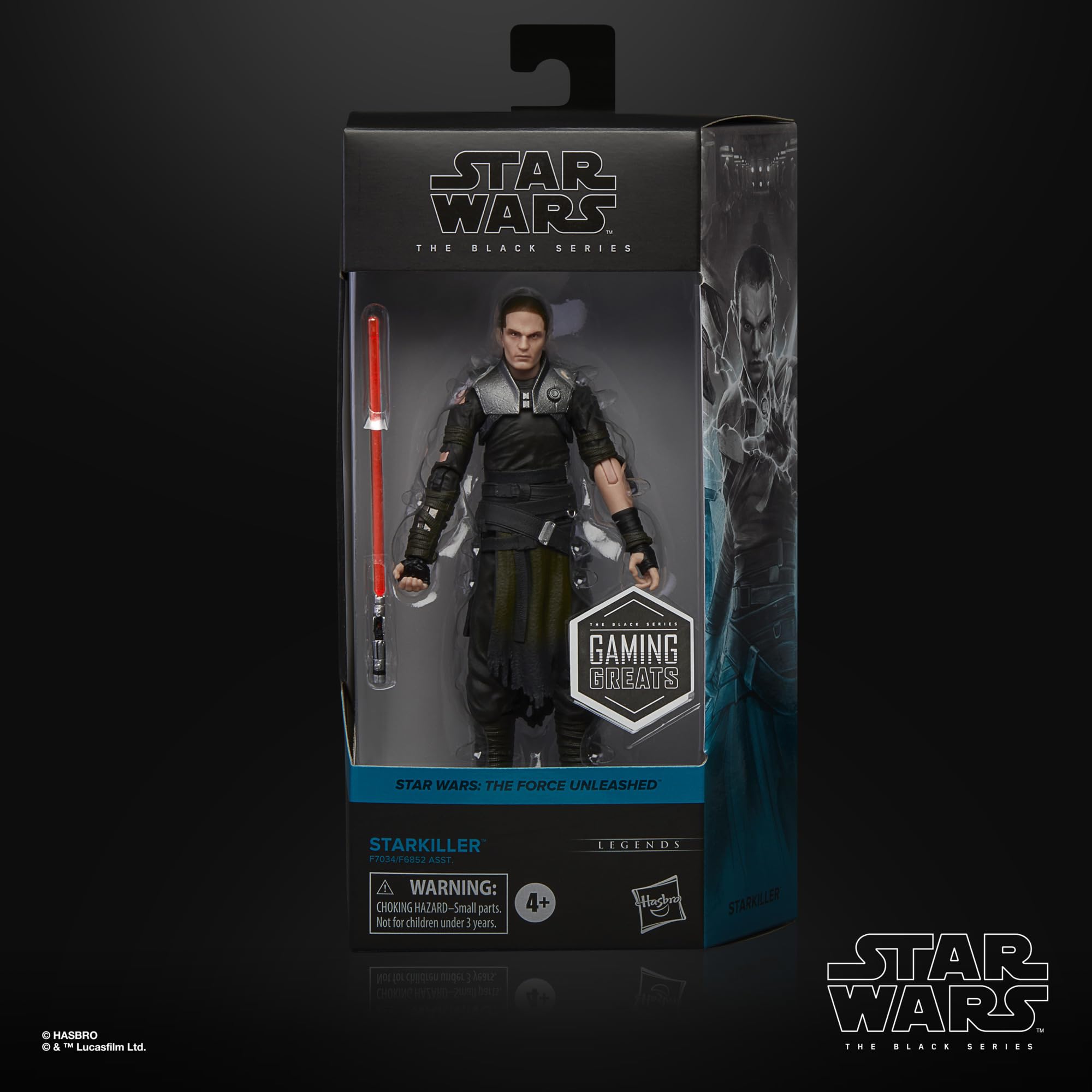 Foto 3 pulgar | Figura De Acción Star Wars The Black Series Starkiller 15 Cm - Venta Internacional.
