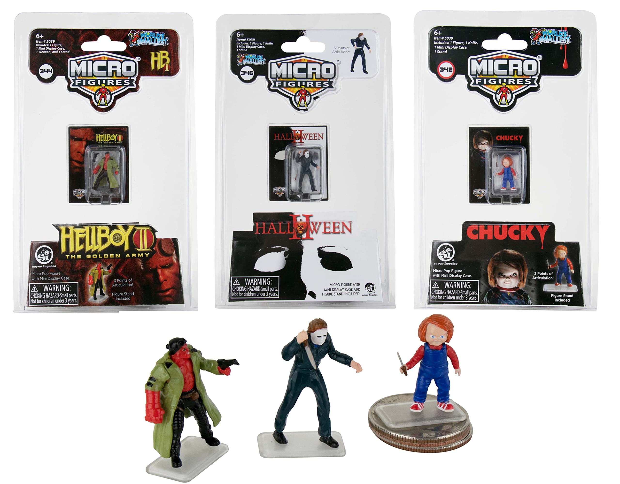 Foto 1 | Microfigura De Acción De Universal Studios Horro Más Pequeña Del Mundo - Venta Internacional.