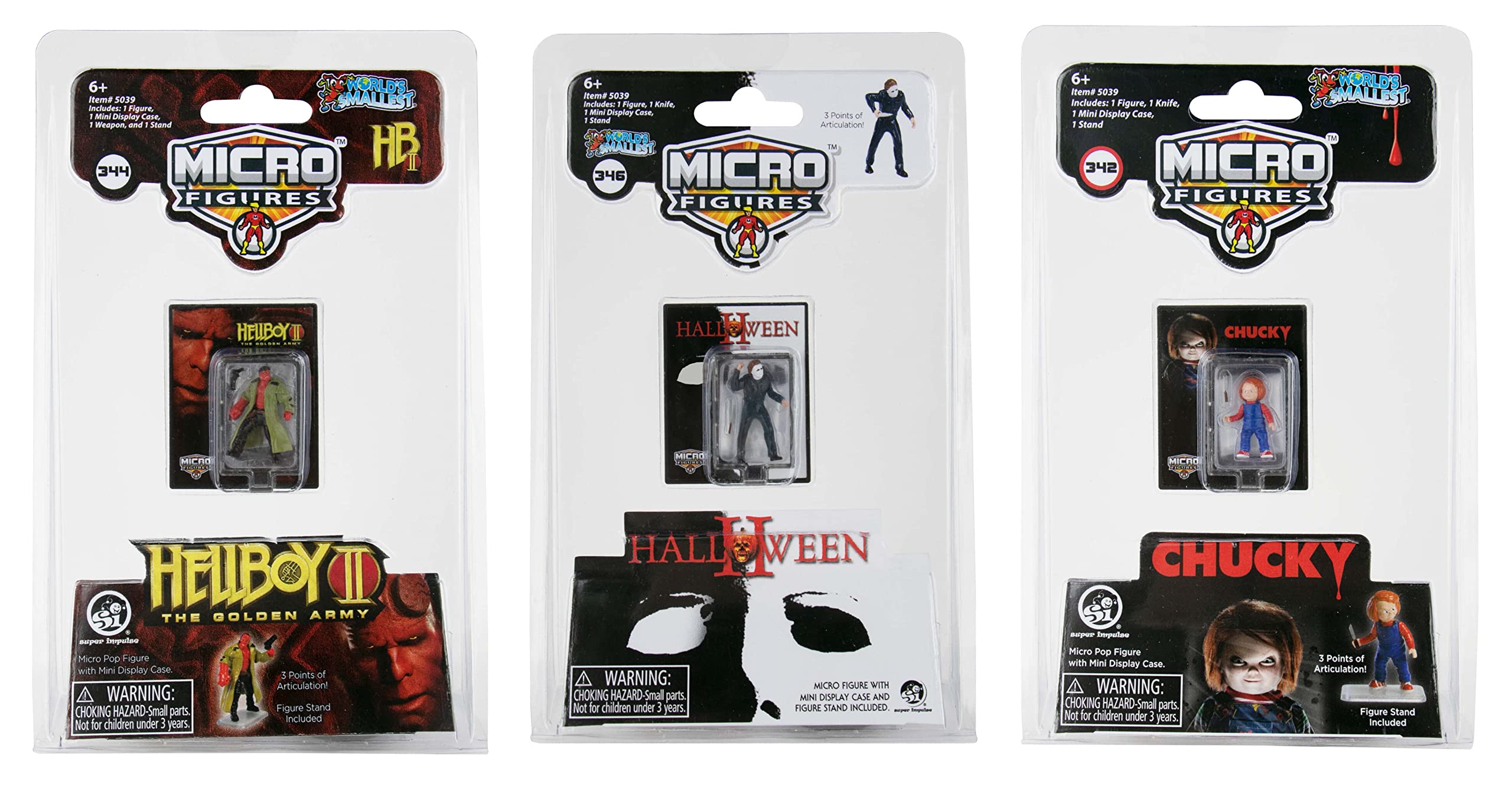 Foto 4 pulgar | Microfigura De Acción De Universal Studios Horro Más Pequeña Del Mundo - Venta Internacional.