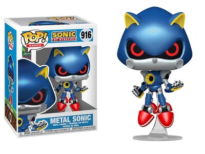 Foto 1 | Figura De Vinilo Funko Pop Sonic The Hedgehog Metal Sonic Con Protector - Venta Internacional.