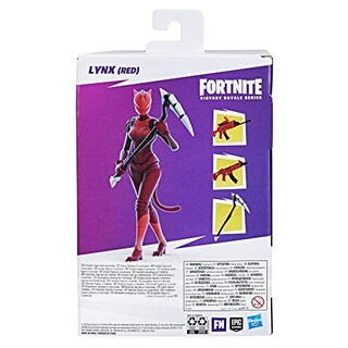 Foto 5 | Figura De Acción Coleccionable Lynx (roja) De La Serie Victory Royale De Fortnite Con Accesorios, Pa - Venta Interna