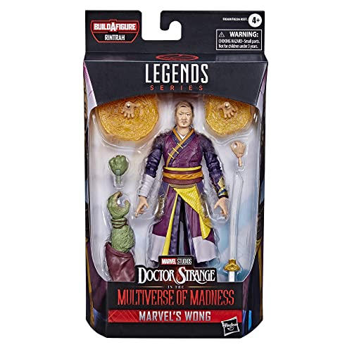 Foto 3 pulgar | Figura De Acción De Juguete De La Serie Marvel Legends Doctor Strange Wong - Venta Internacional.
