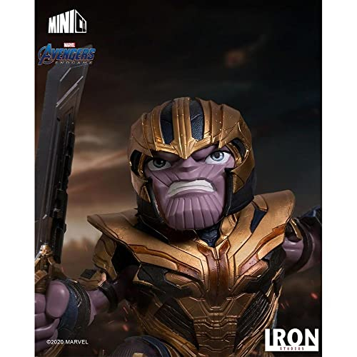 Foto 7 pulgar | Estatua De Vinilo De Iron Studios Minico Avengers Endgame Thanos - Venta Internacional.