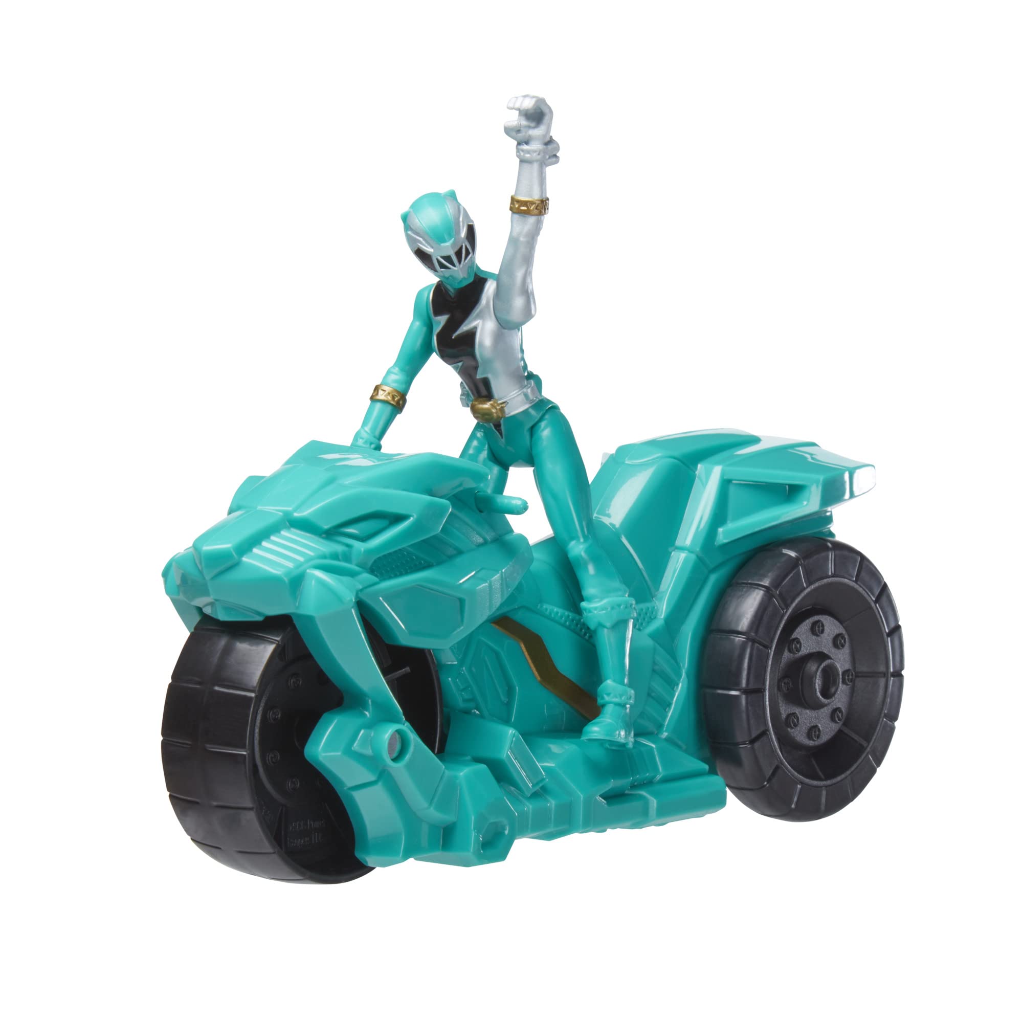 Foto 4 pulgar | Figura Power Rangers Dino Fury Rip N Go Sabertooth Battle Rider - Venta Internacional