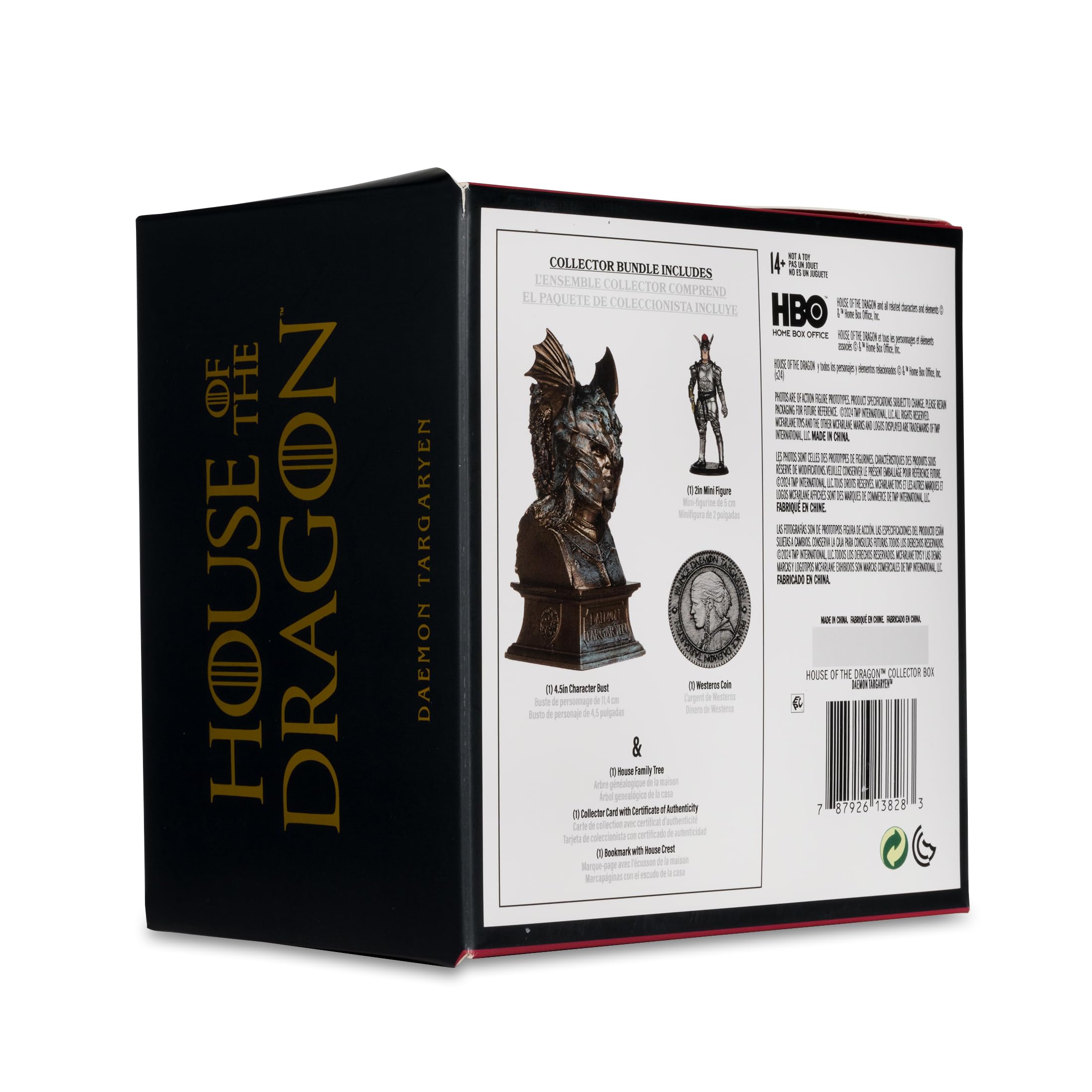 Foto 7 pulgar | Caja De Coleccionista Mcfarlane Toys House Of The Dragon Daemon Targaryen - Venta Internacional.