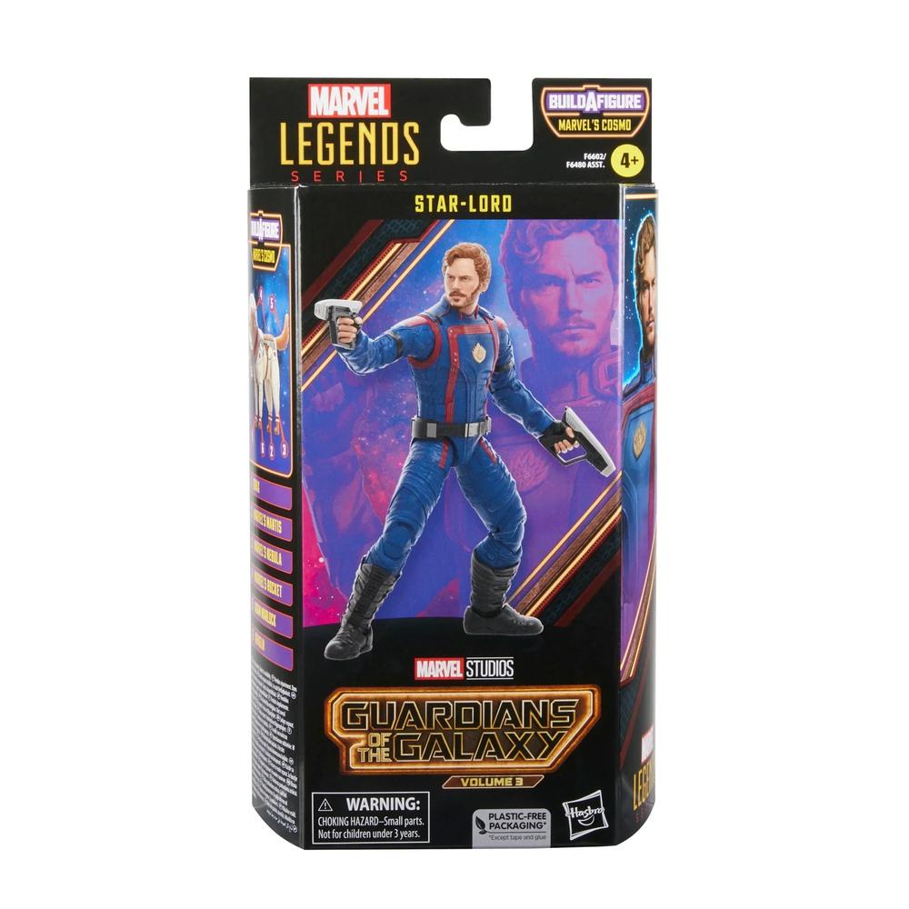 Foto 2 pulgar | Marvel Legends Baf Cosmo: Guardianes De La Galaxia Vol 3 - Star Lord