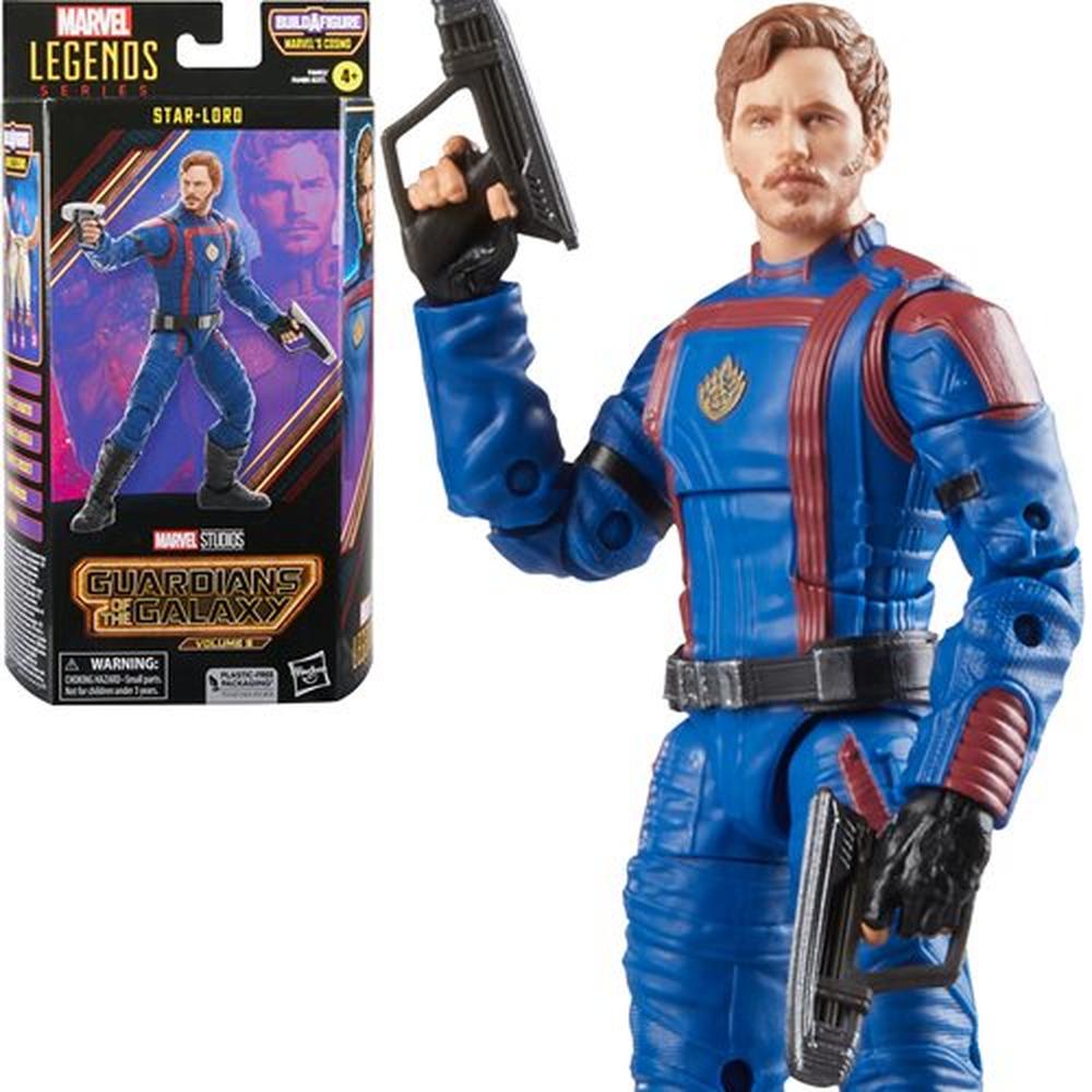 Foto 4 pulgar | Marvel Legends Baf Cosmo: Guardianes De La Galaxia Vol 3 - Star Lord