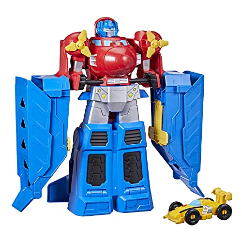 Foto 2 pulgar | Set de Juego Transformers Optimus Prime Jumbo Jet Wing Racer - Venta Internacional