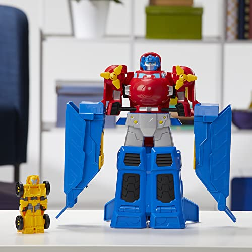 Foto 5 pulgar | Set de Juego Transformers Optimus Prime Jumbo Jet Wing Racer - Venta Internacional