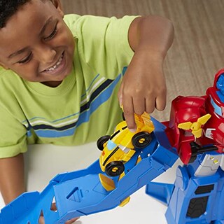 Foto 6 | Set de Juego Transformers Optimus Prime Jumbo Jet Wing Racer - Venta Internacional