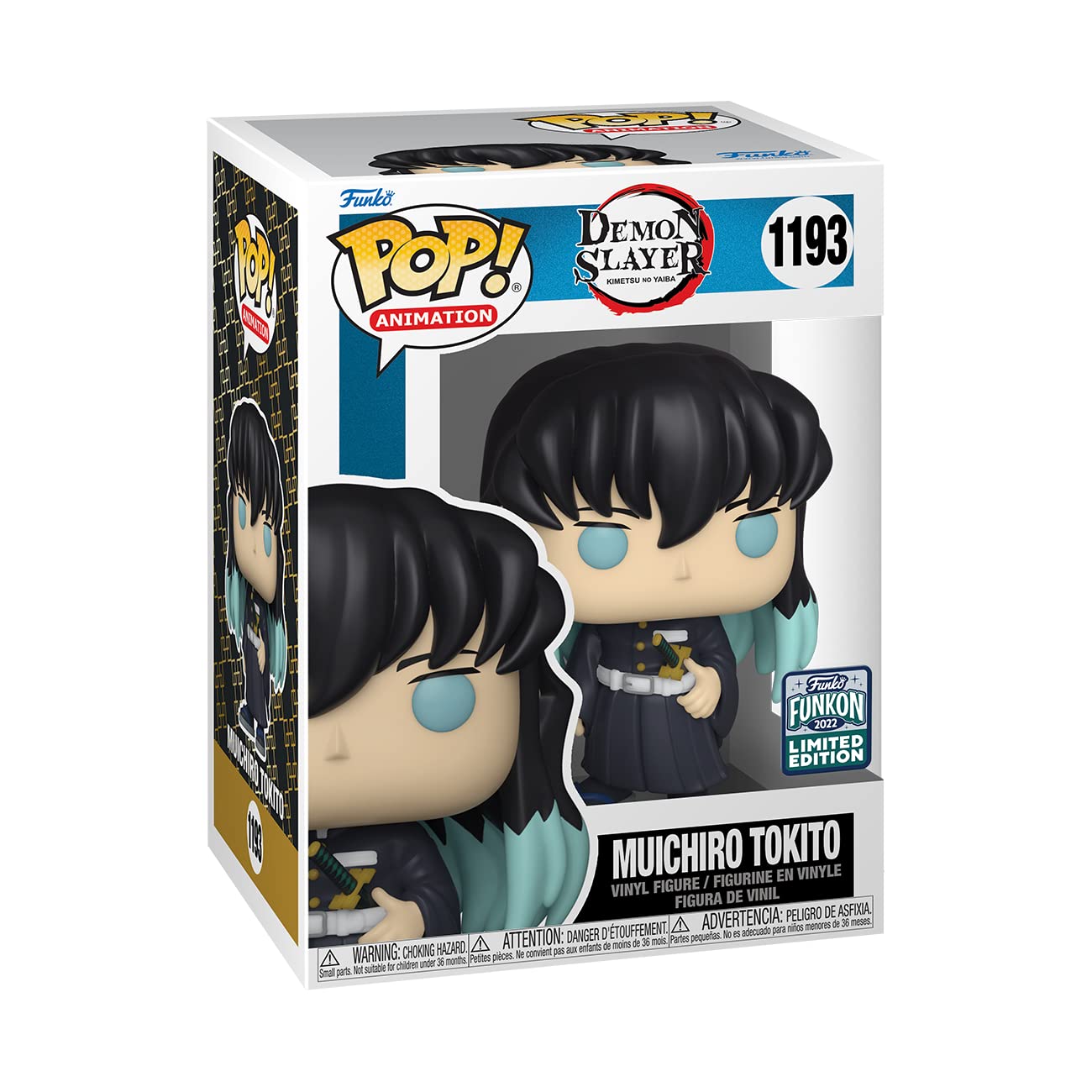 Foto 2 | Animación Funko Pop Demon Slayer Muichiro Tokito #1193 - Venta Internacional.