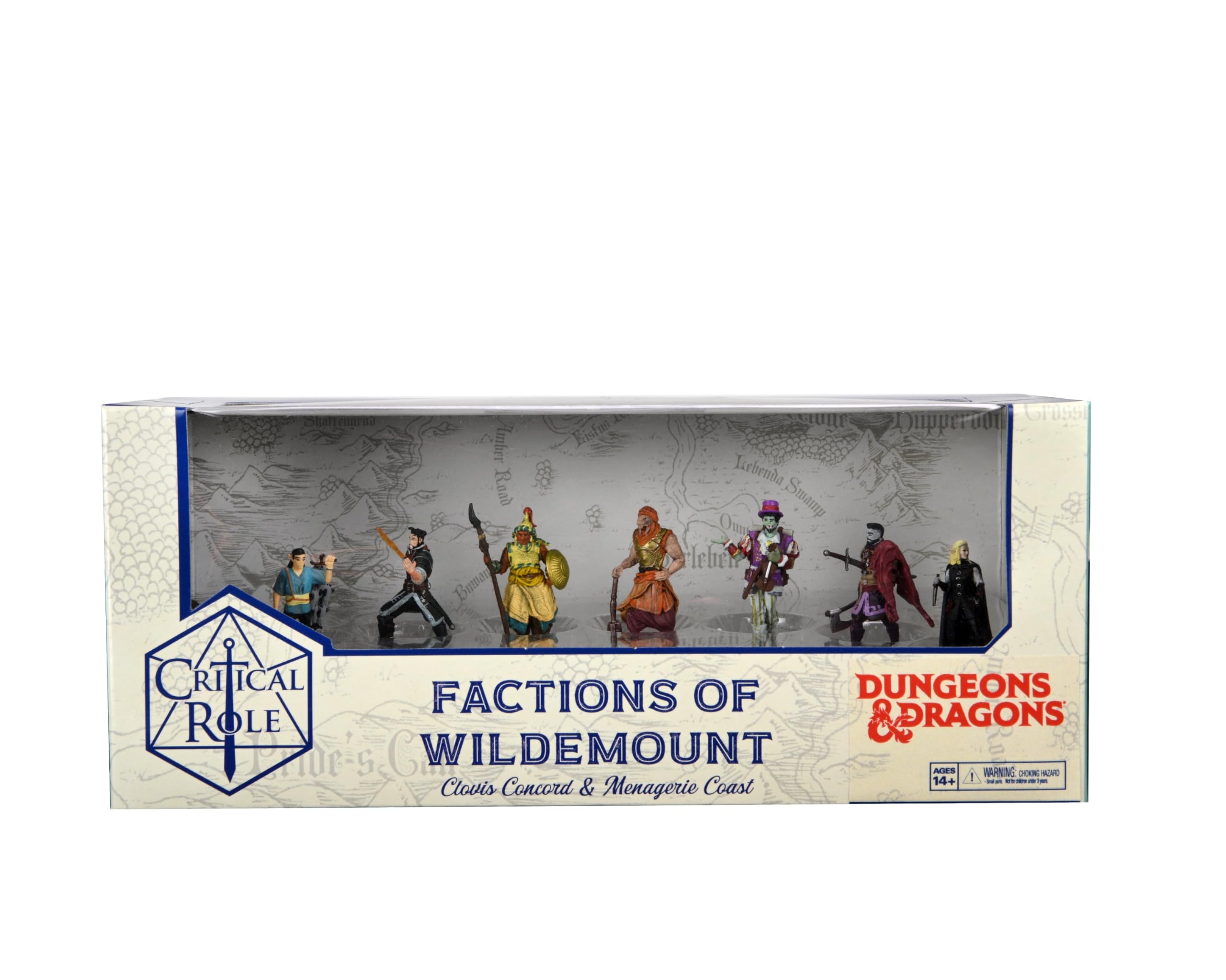 Las Figuras De Rpg De Mesa Establecen El Papel Fundamental De Las Facciones De Wildemoun - Venta Internacional.