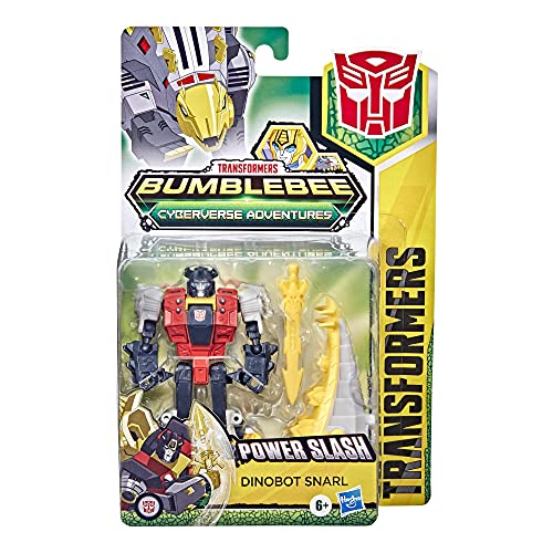 Foto 5 pulgar | Figura De Acción Transformers Bumblebee Cyberverse Dinobot Snar - Venta Internacional.