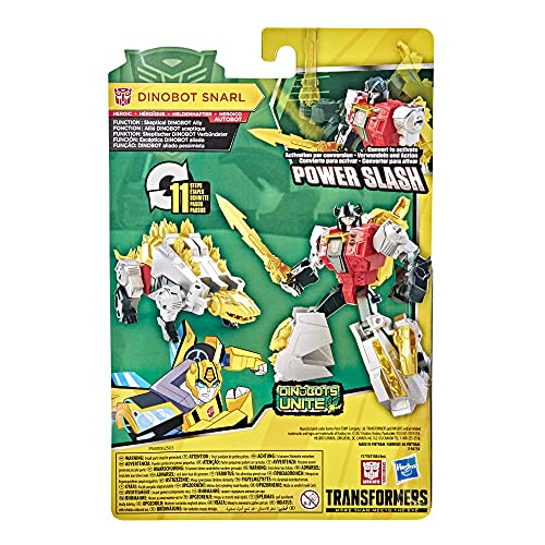Foto 6 pulgar | Figura De Acción Transformers Bumblebee Cyberverse Dinobot Snar - Venta Internacional.