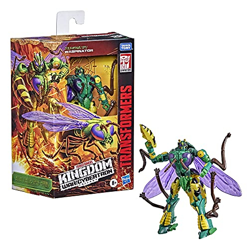 Foto 4 pulgar | War For Cybertron: Kingdom Deluxe Waspinator Para Niños A Partir De 8 Años (14 Cm) - Venta Internacional.