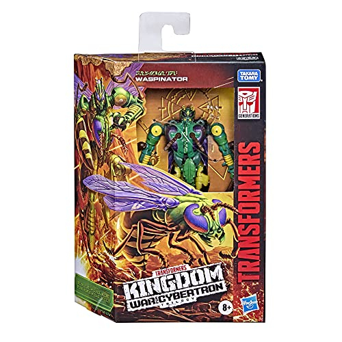 Foto 5 pulgar | War For Cybertron: Kingdom Deluxe Waspinator Para Niños A Partir De 8 Años (14 Cm) - Venta Internacional.