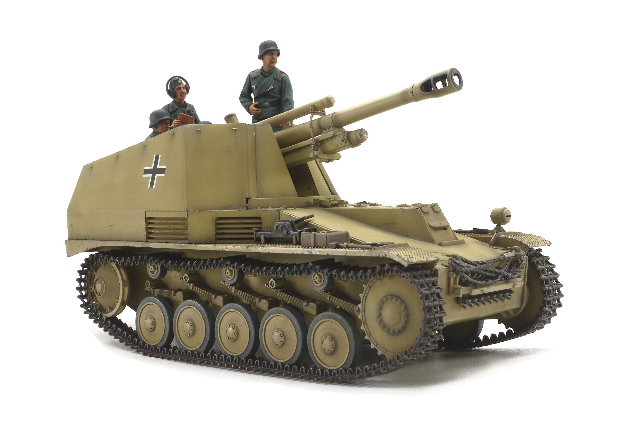 Kit Modelo Tamiya 35358 1/35 De Obús Autopropulsado Alemán - Venta Internacional.