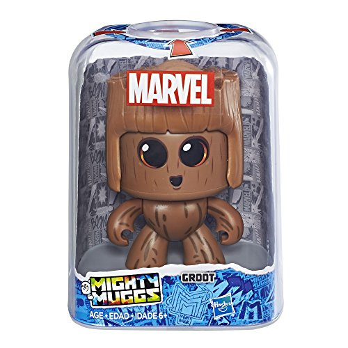 Foto 3 pulgar | Figura de Acción Marvel Mighty Muggs Groot #2 - Venta Internacional