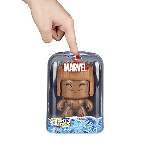 Foto 7 pulgar | Figura de Acción Marvel Mighty Muggs Groot #2 - Venta Internacional