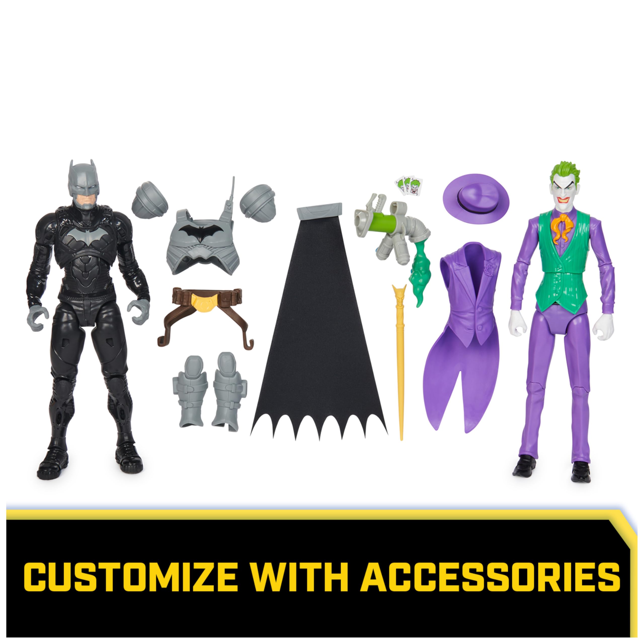 Foto 4 | Set de Figuras de Acción Dc Comics Batman Adventures Batman Vs The Joker - Venta Internacional