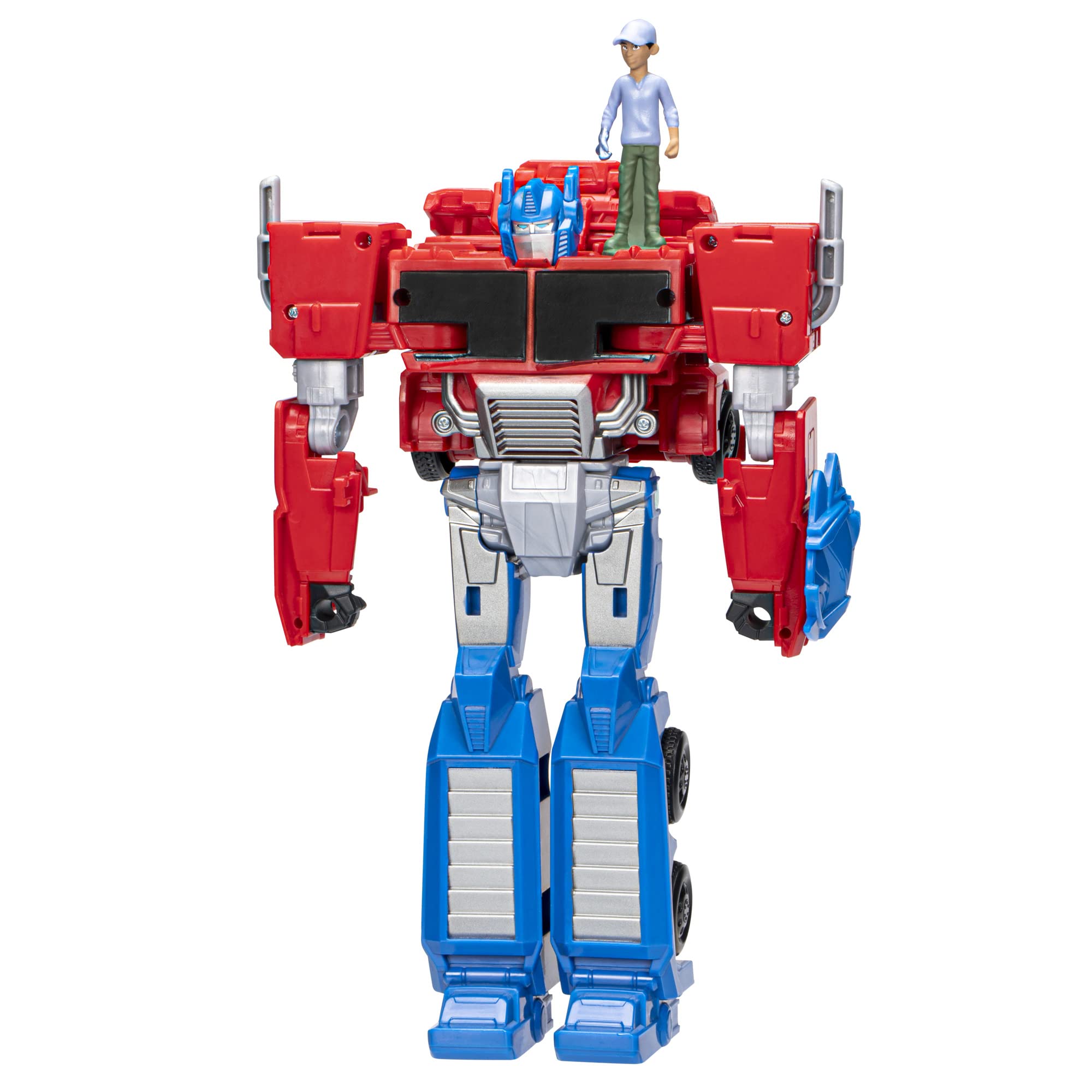 Figura De Acción Transformers Earthspark Spin Changer Optimus P - Venta Internacional.