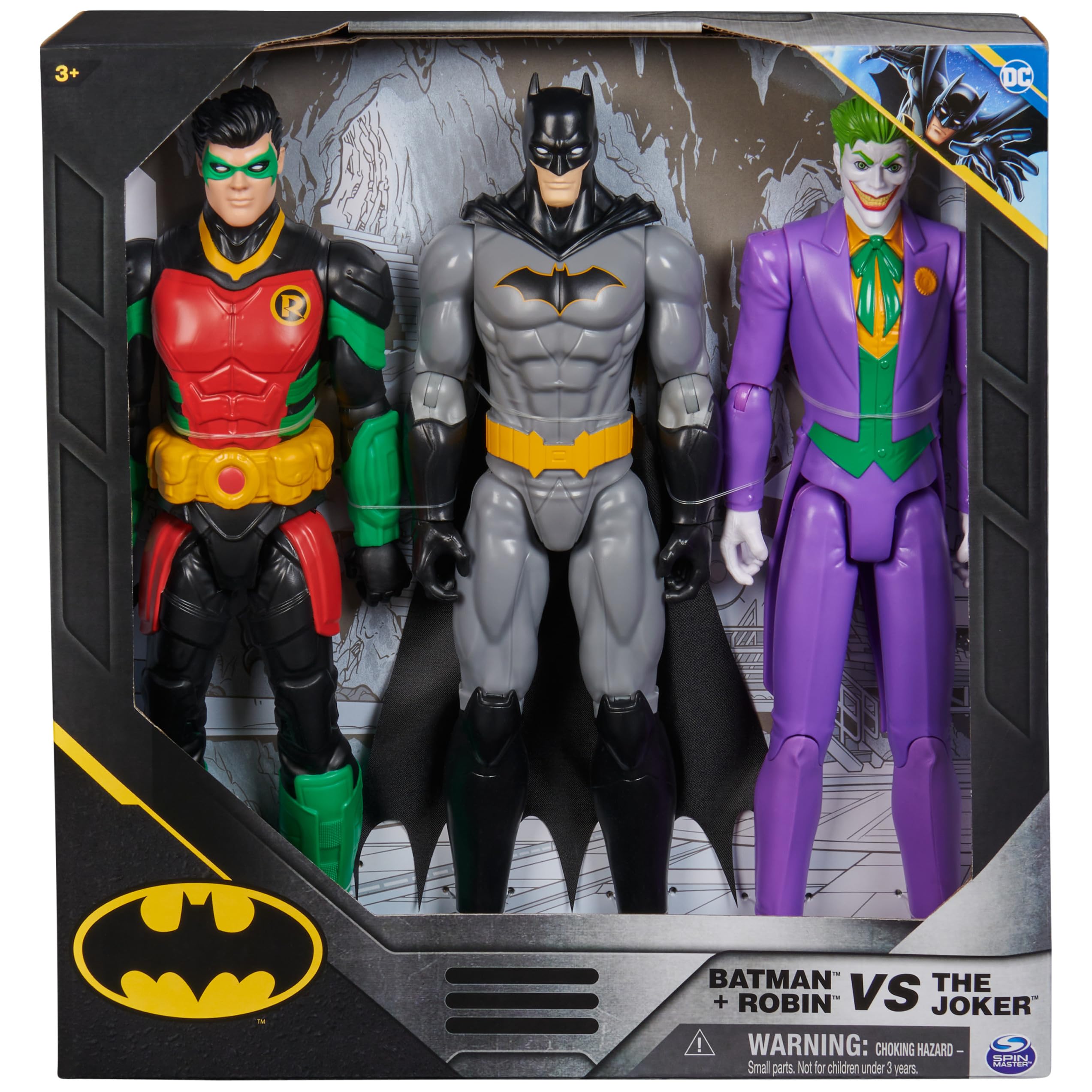 Foto 2 | Figuras de Acción Dc Comics Batman Team Up Paquete de 3 30 Cm - Venta Internacional