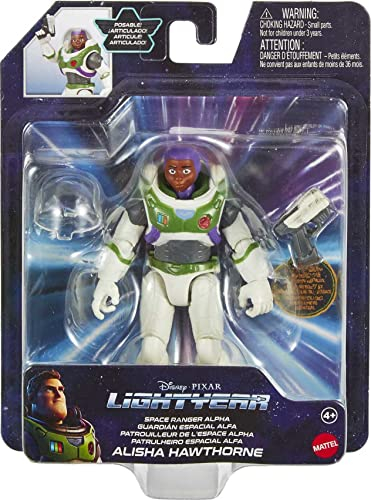 Foto 7 pulgar | Figura de Acción Mattel Lightyear Space Ranger Alisha 12 Cm - Venta Internacional