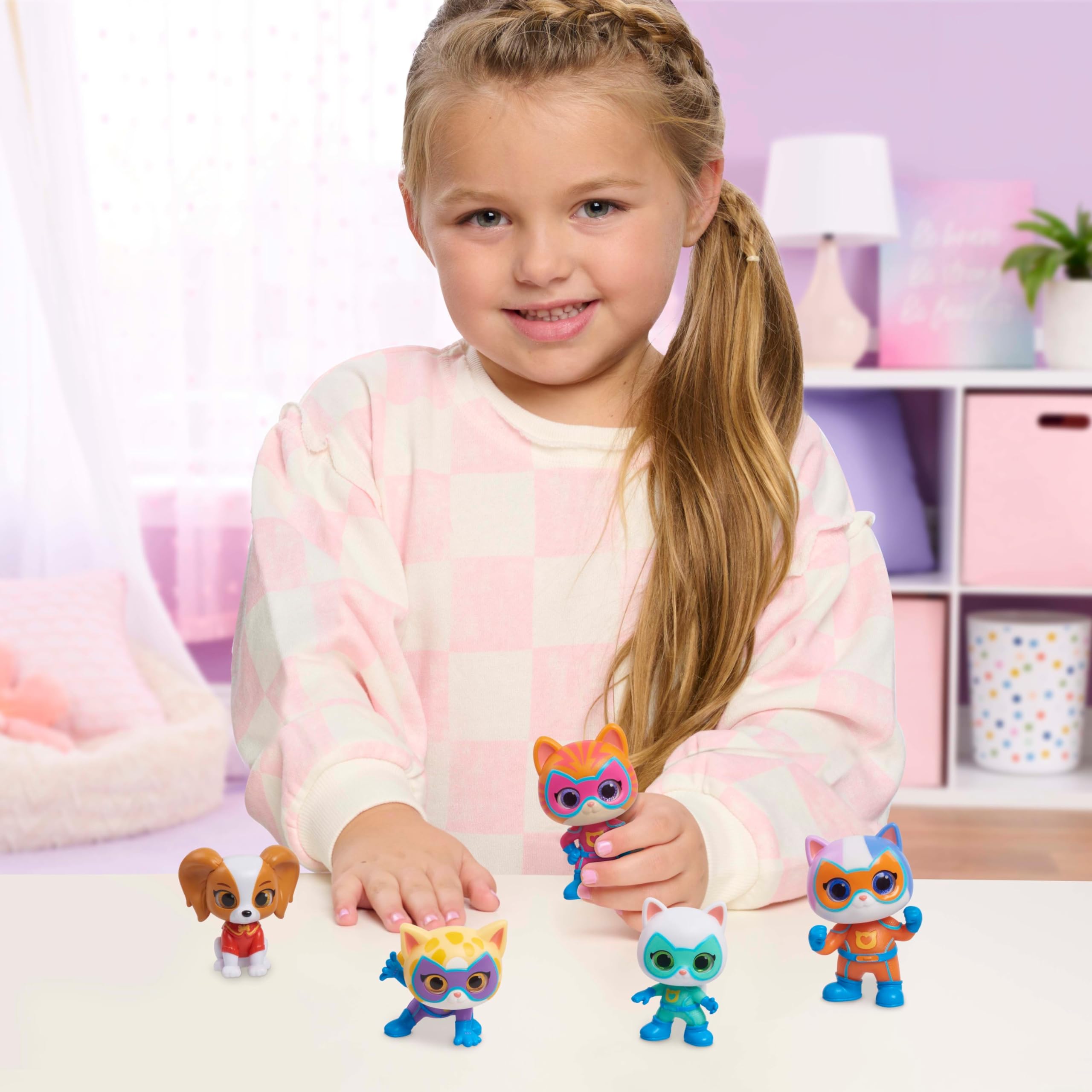 Foto 3 pulgar | Set De Figuras Just Play Disney Junior Superkitties Hero Squad - Venta Internacional.