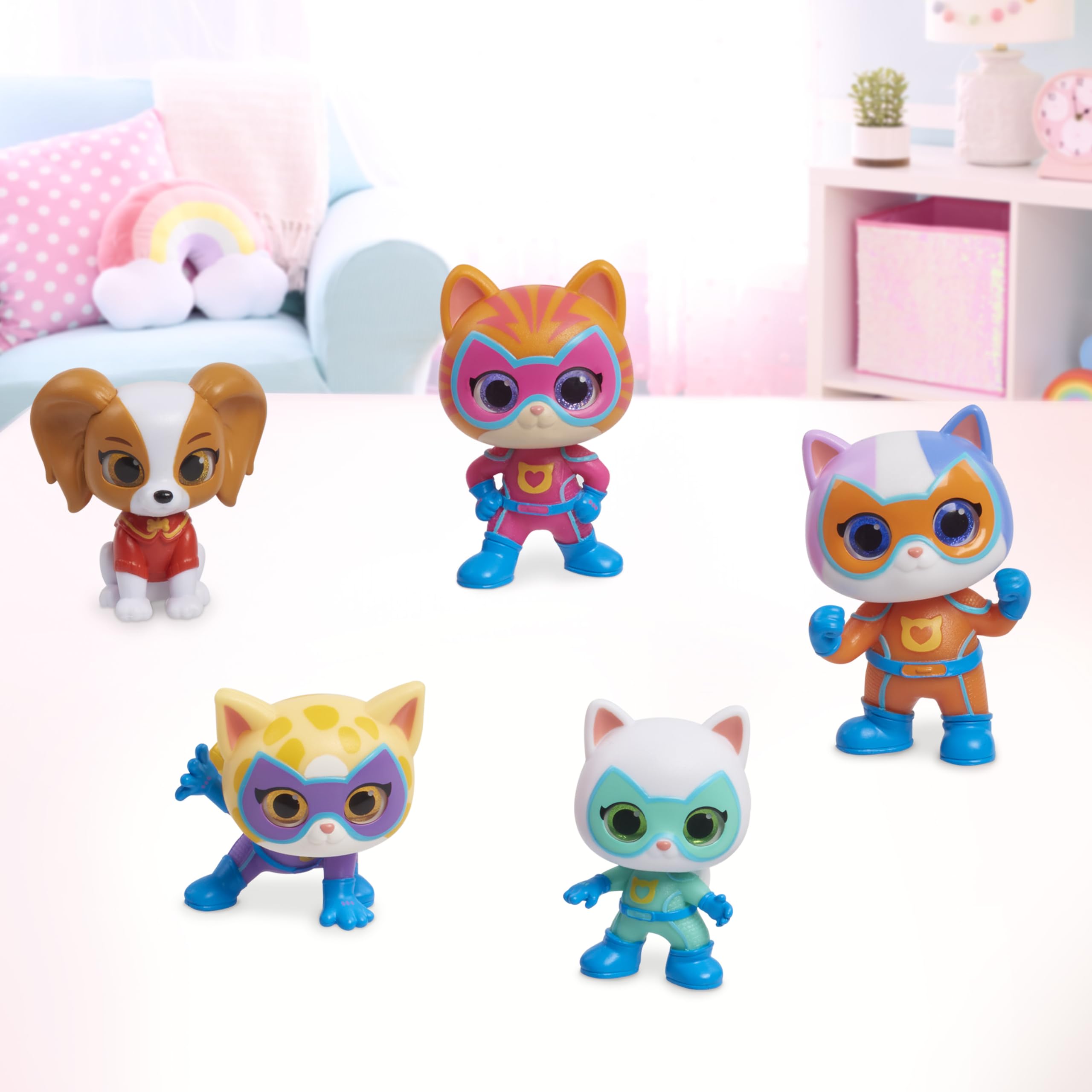 Foto 5 pulgar | Set De Figuras Just Play Disney Junior Superkitties Hero Squad - Venta Internacional.