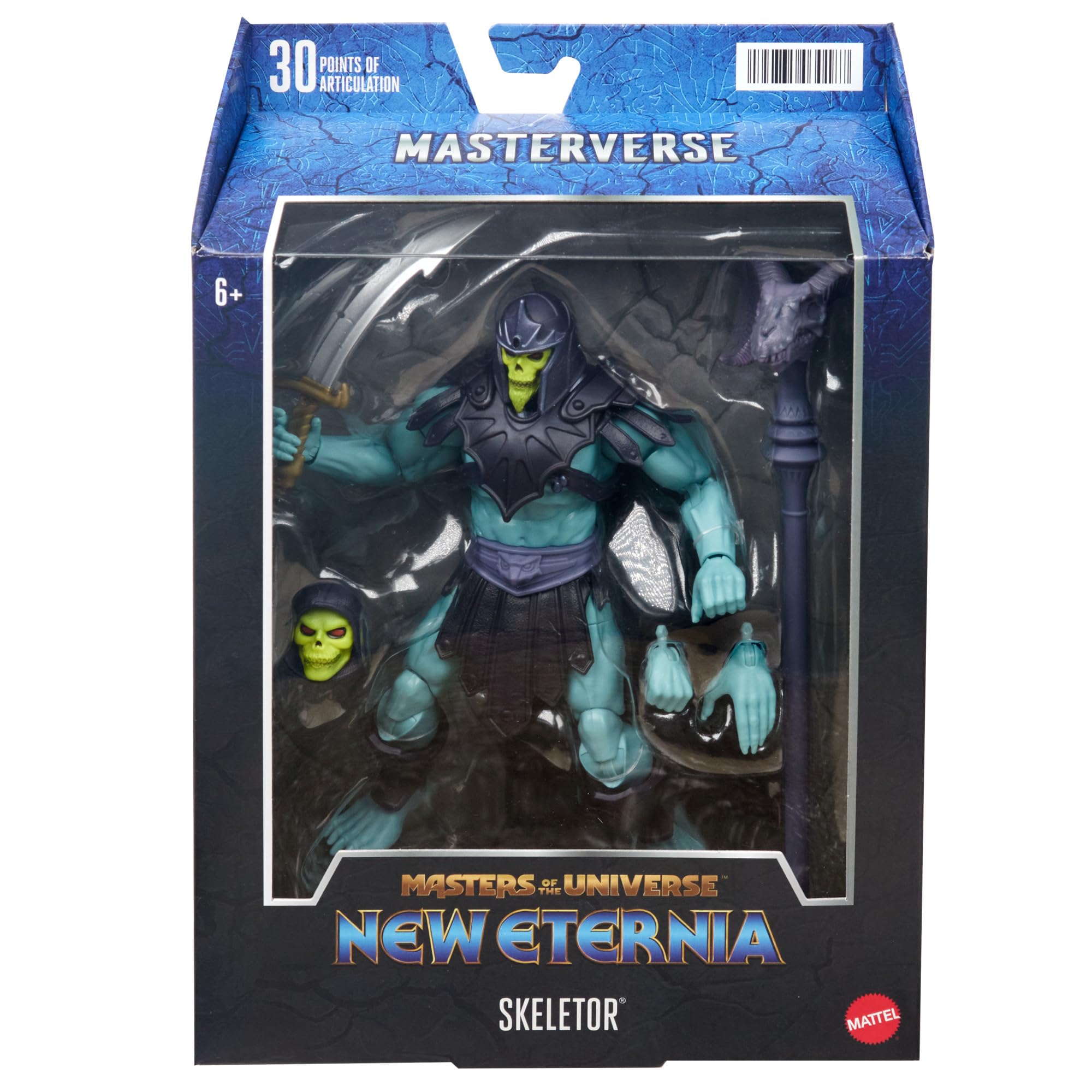 Foto 2 | Figura de Acción Masters Of The Universe Skeletor de 7 " - Venta Internacional