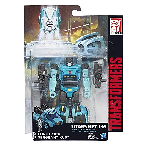 Foto 4 pulgar | Figura De Acción Transformers Sergeant Kup Con Titan Master Flin - Venta Internacional.