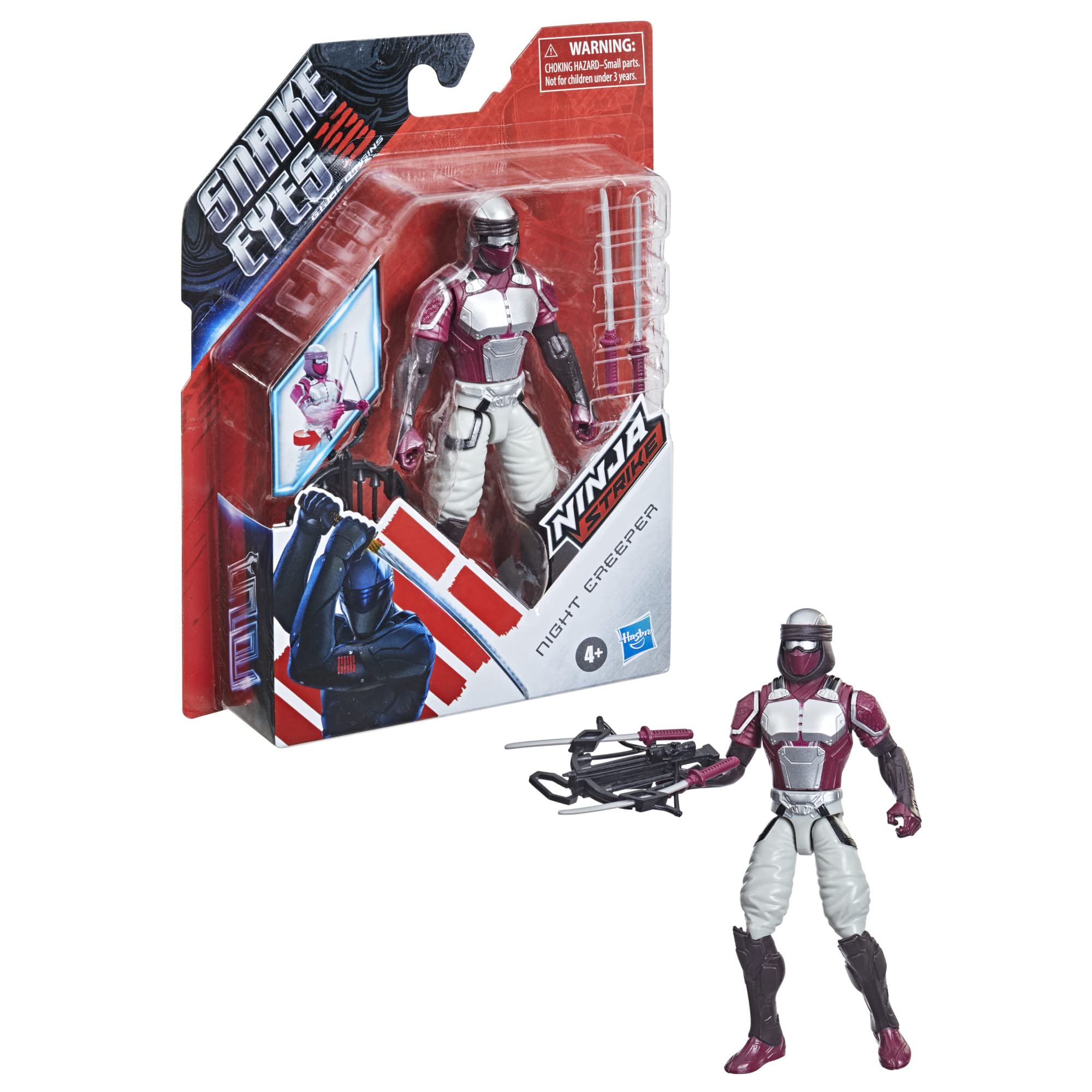 Foto 5 | Figura De Acción G.i. Joe Snake Eyes: Night Creeper Kids 4+ Yea - Venta Internacional.