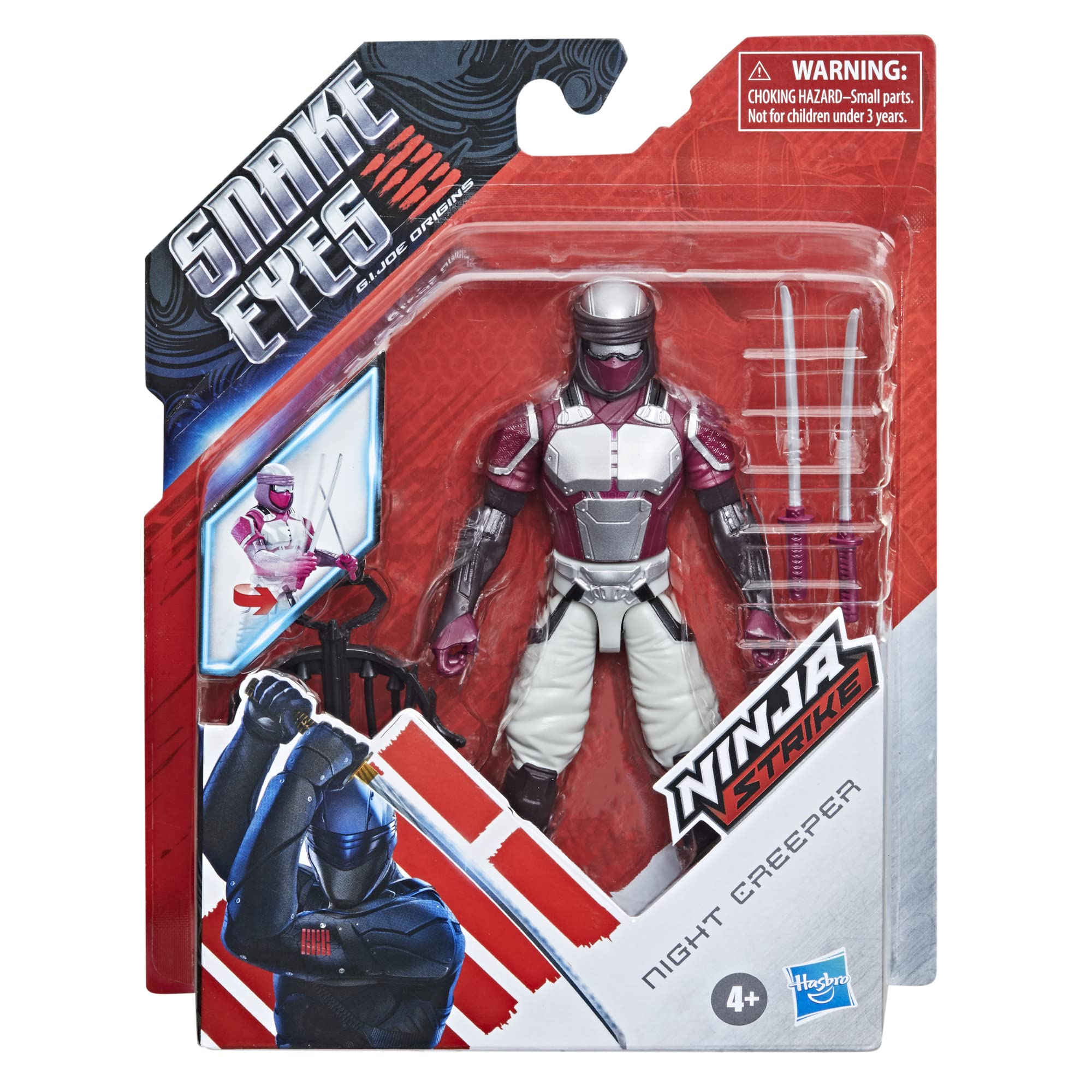 Foto 7 pulgar | Figura De Acción G.i. Joe Snake Eyes: Night Creeper Kids 4+ Yea - Venta Internacional.