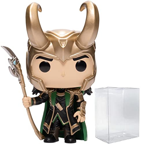 Foto 1 | Figura De Vinilo Funko Pop, Pop Marvel Loki, Con Cetro, 9,5 Cm - Venta Internacional.