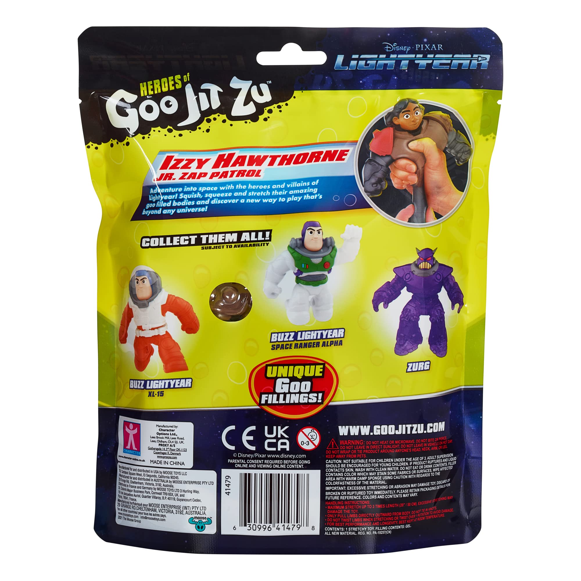 Foto 5 | Heroes Of Goo Jit Zu Disney Pixar Lightyear Hero Pack: Izzy, - Venta Internacional.