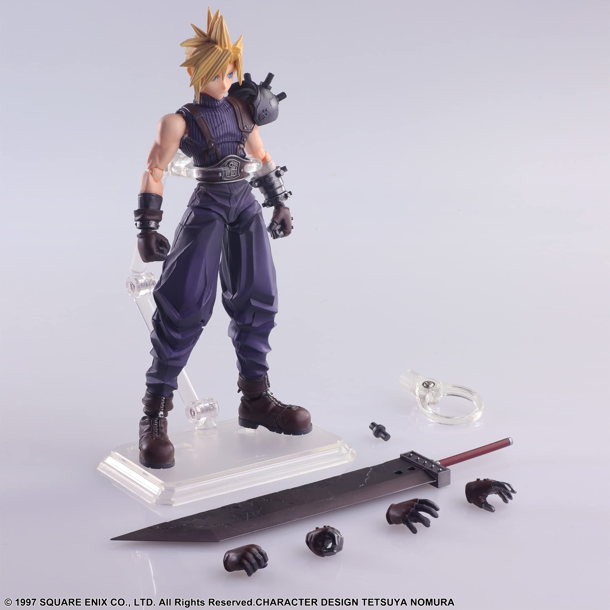Foto 8 pulgar | Figura De Acción Square Enix Final Fantasy Vii Cloud Strife - Venta Internacional.