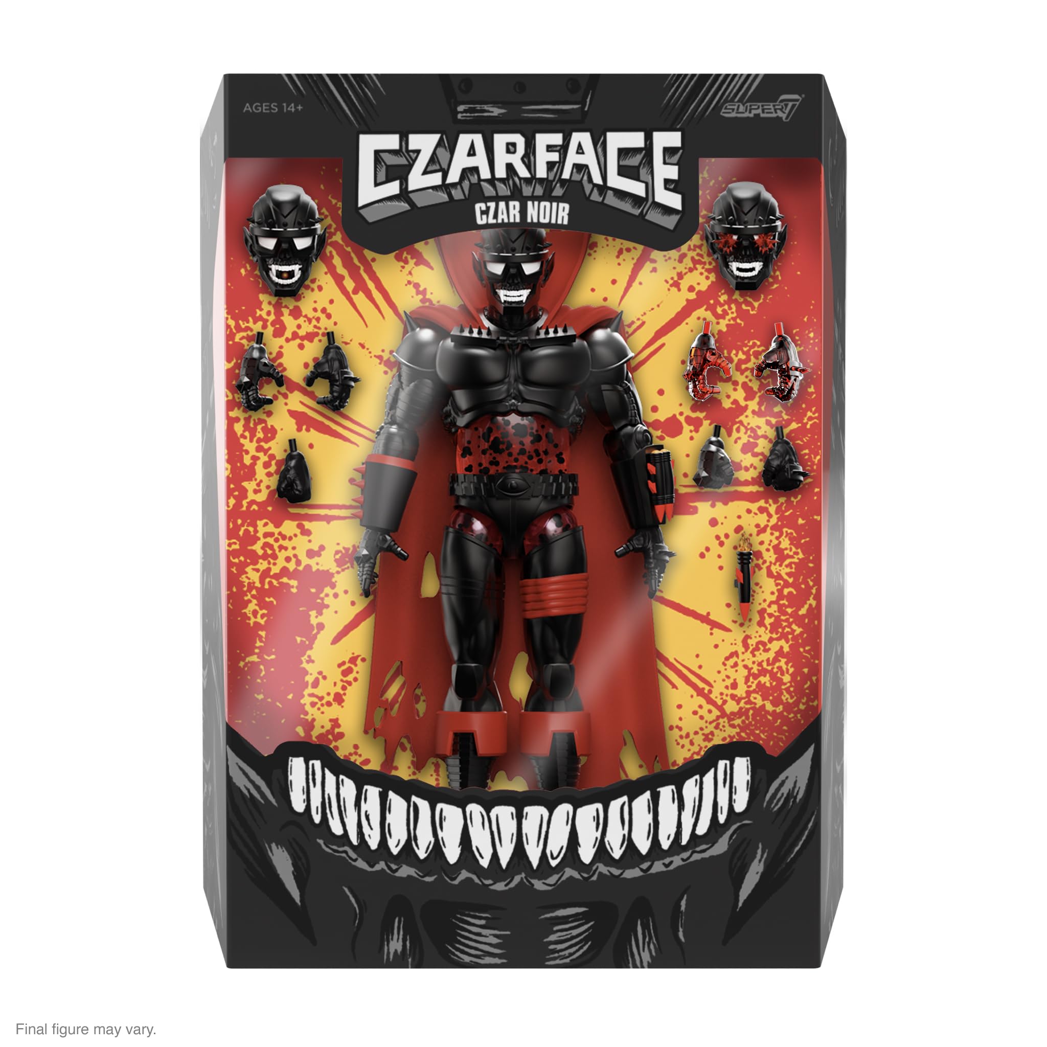 Foto 3 pulgar | Figura De Acción Super7 Ultimates! Carface Car Noir De 18 Cm - Venta Internacional.