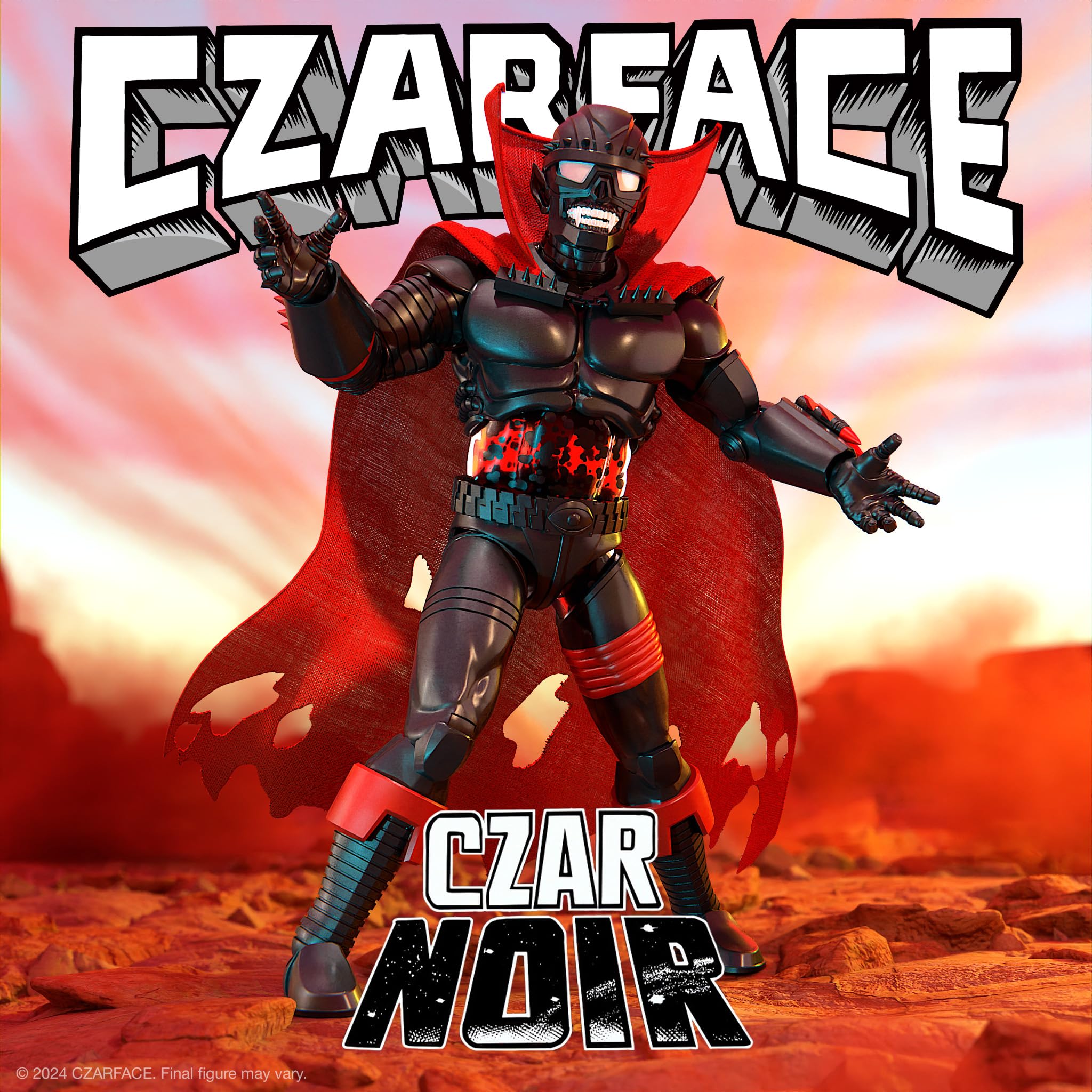 Foto 5 pulgar | Figura De Acción Super7 Ultimates! Carface Car Noir De 18 Cm - Venta Internacional.