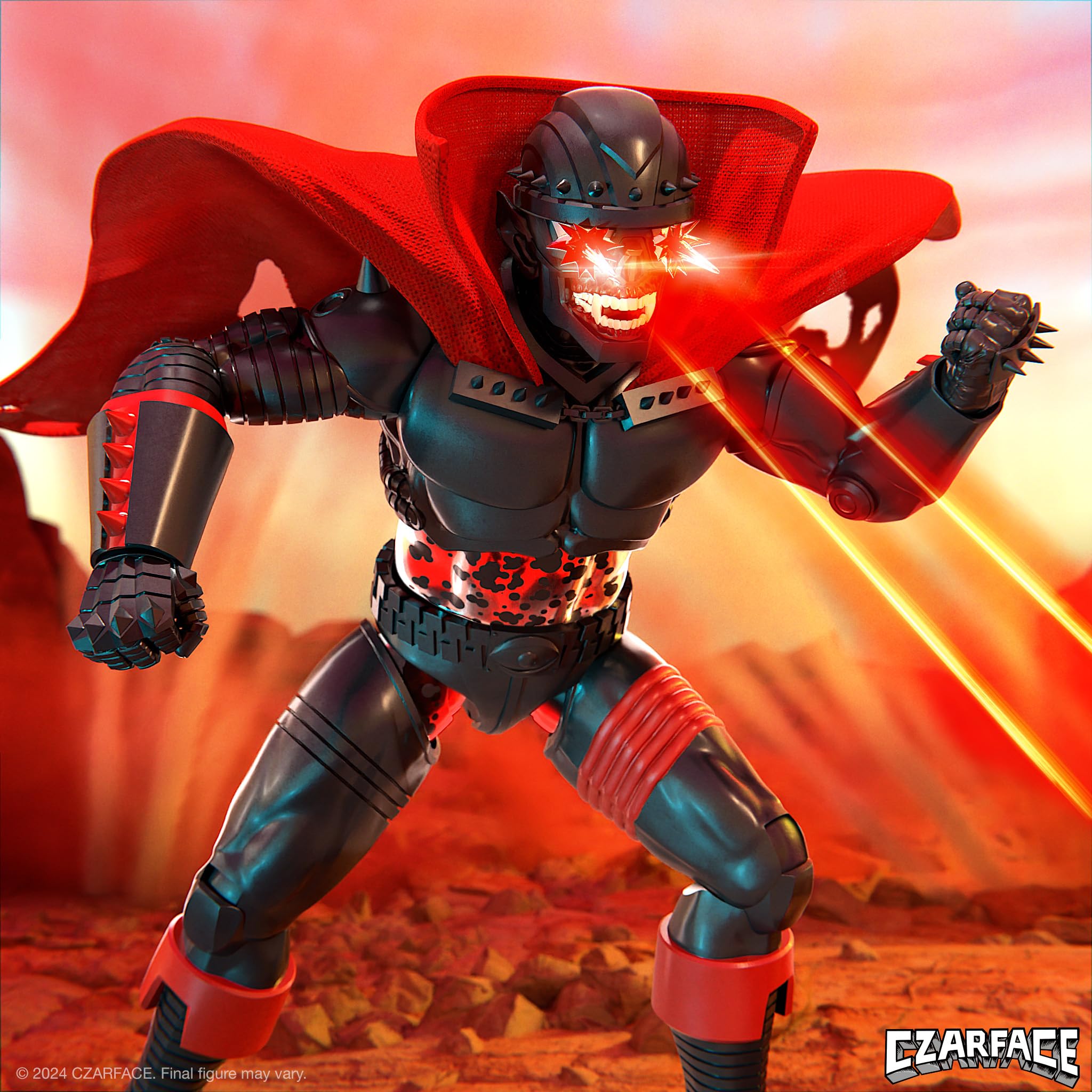 Foto 6 pulgar | Figura De Acción Super7 Ultimates! Carface Car Noir De 18 Cm - Venta Internacional.