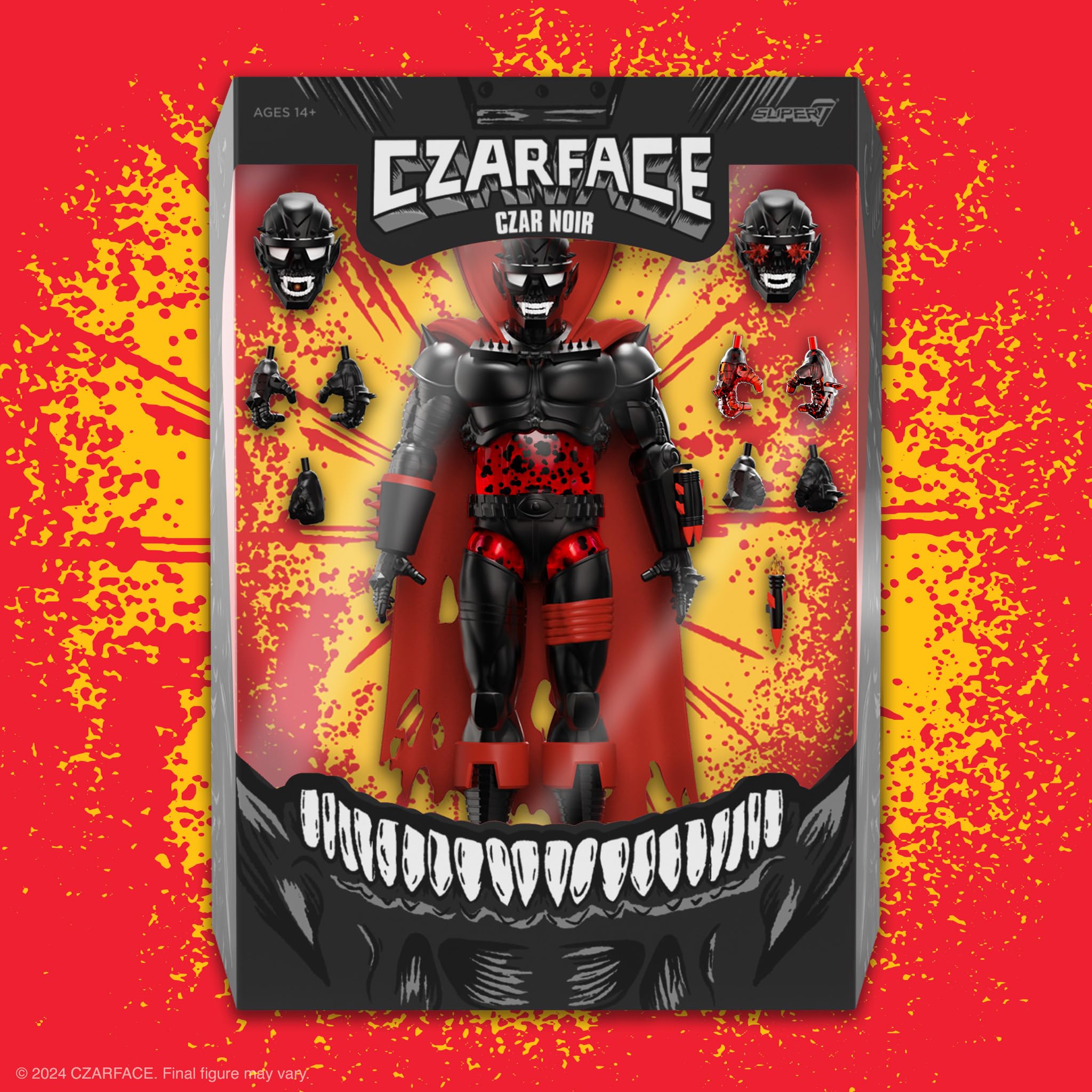 Foto 8 pulgar | Figura De Acción Super7 Ultimates! Carface Car Noir De 18 Cm - Venta Internacional.