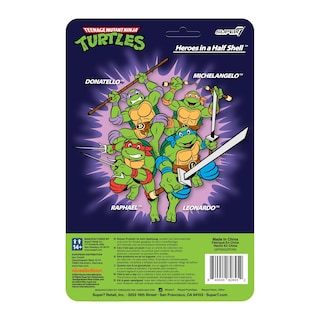 Foto 3 | Figura De Acción Super7 Teenage Mutant Ninja Turtles Raphael - Venta Internacional.