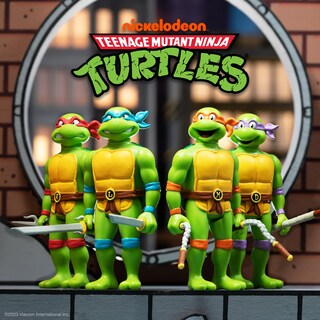 Foto 5 | Figura De Acción Super7 Teenage Mutant Ninja Turtles Raphael - Venta Internacional.